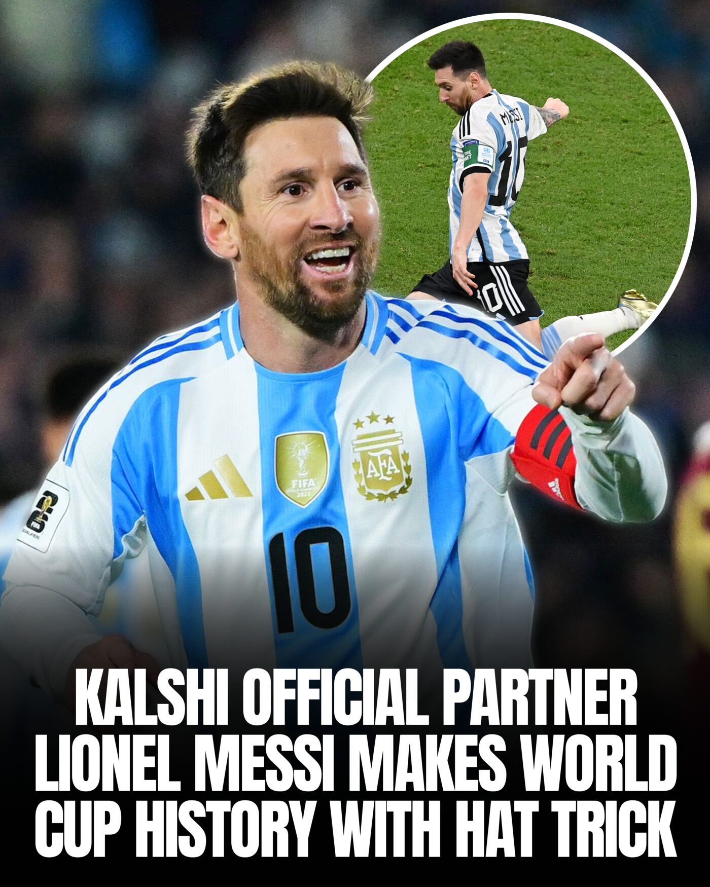 Messi × Kalshi campaign creative